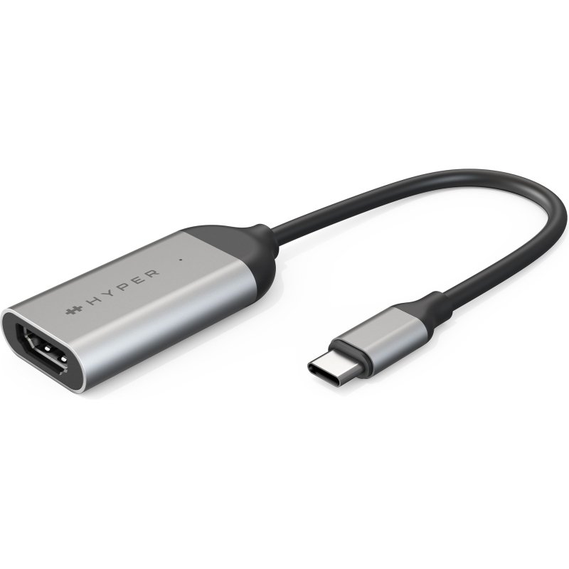 HYPER HD-H8K USB Type-C HDMI Acier inoxydable