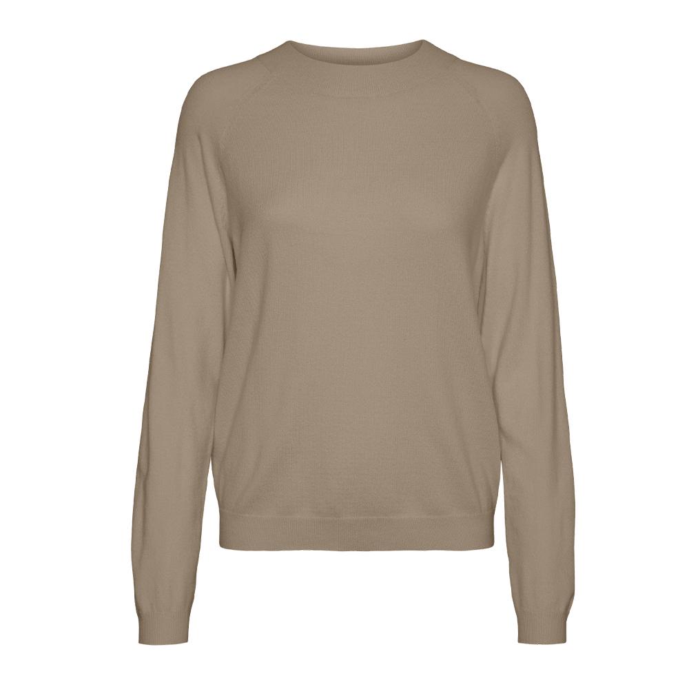Vero Moda Pull Camel Femme Vero Moda Happiness