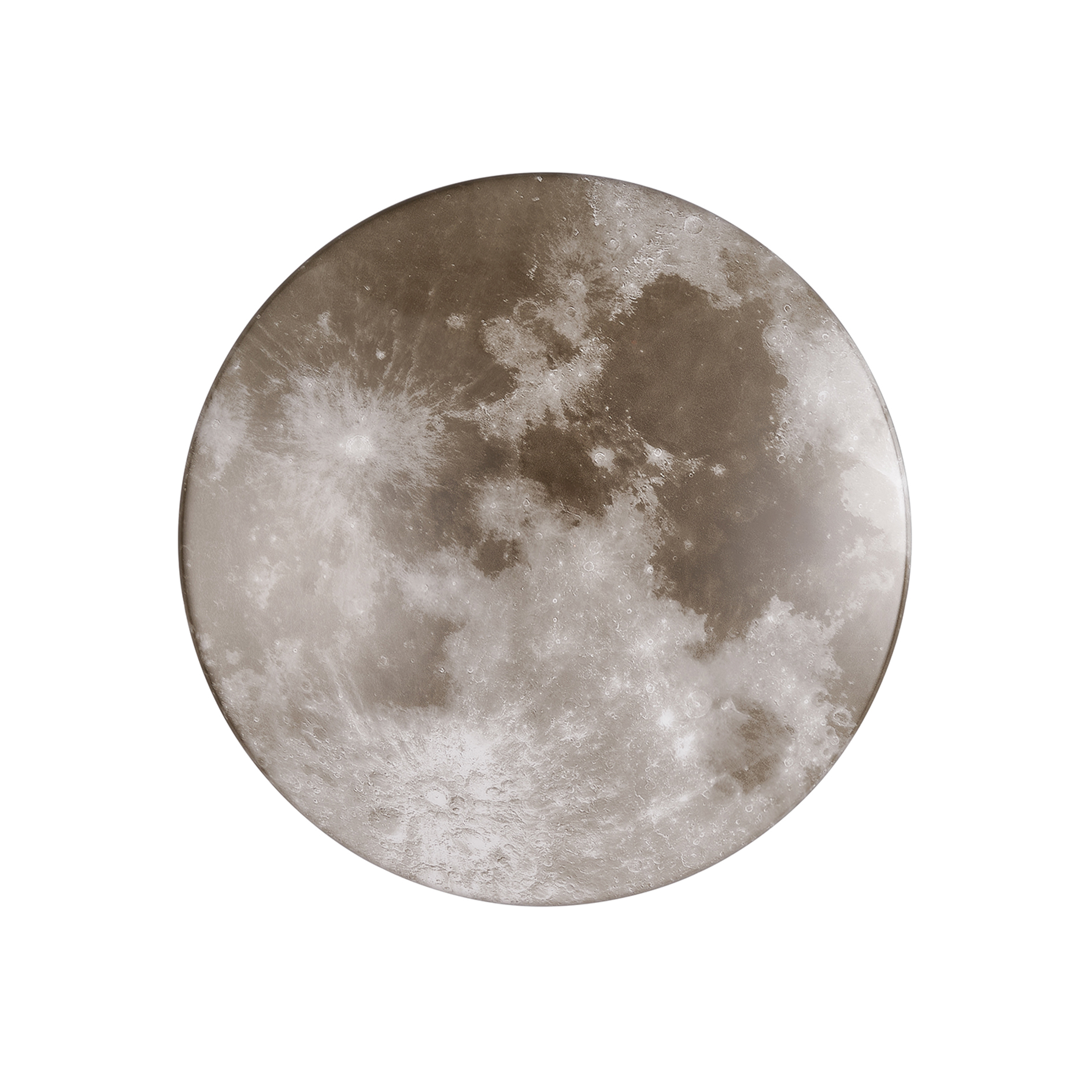 LED-Deko-Deckenleuchte - Mond - 37 cm