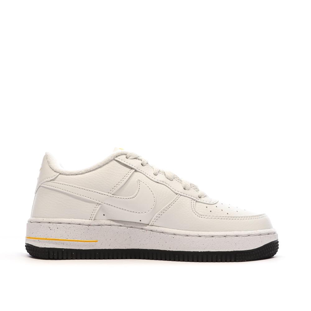 Nike Baskets Blanches Garçon Nike Air Force 1 Impact