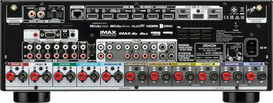 Denon AVC-X3800H Amplis home-cinéma