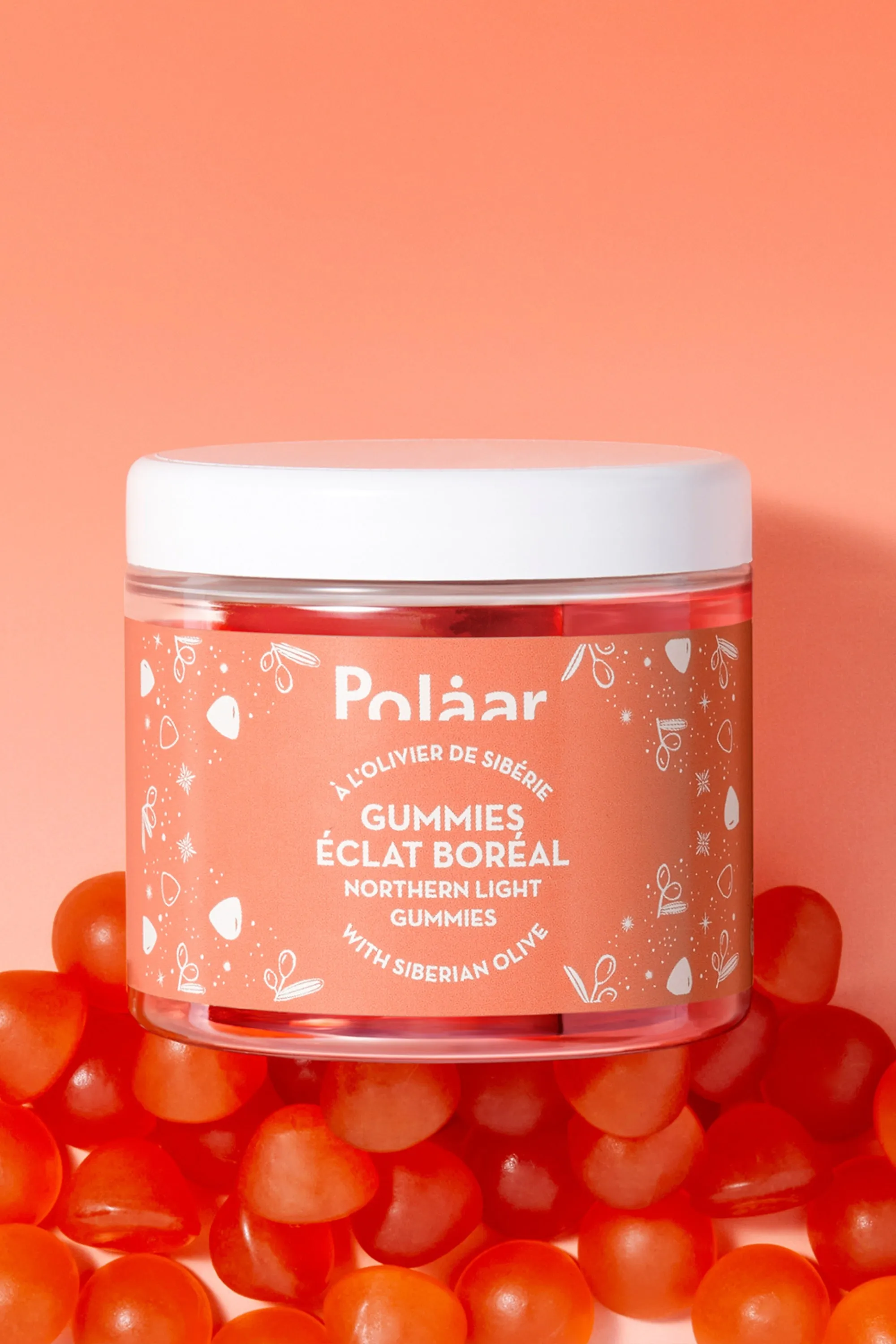 Polaar Gummies belle peau Eclat Boréal à l’Olivier de Sibérie