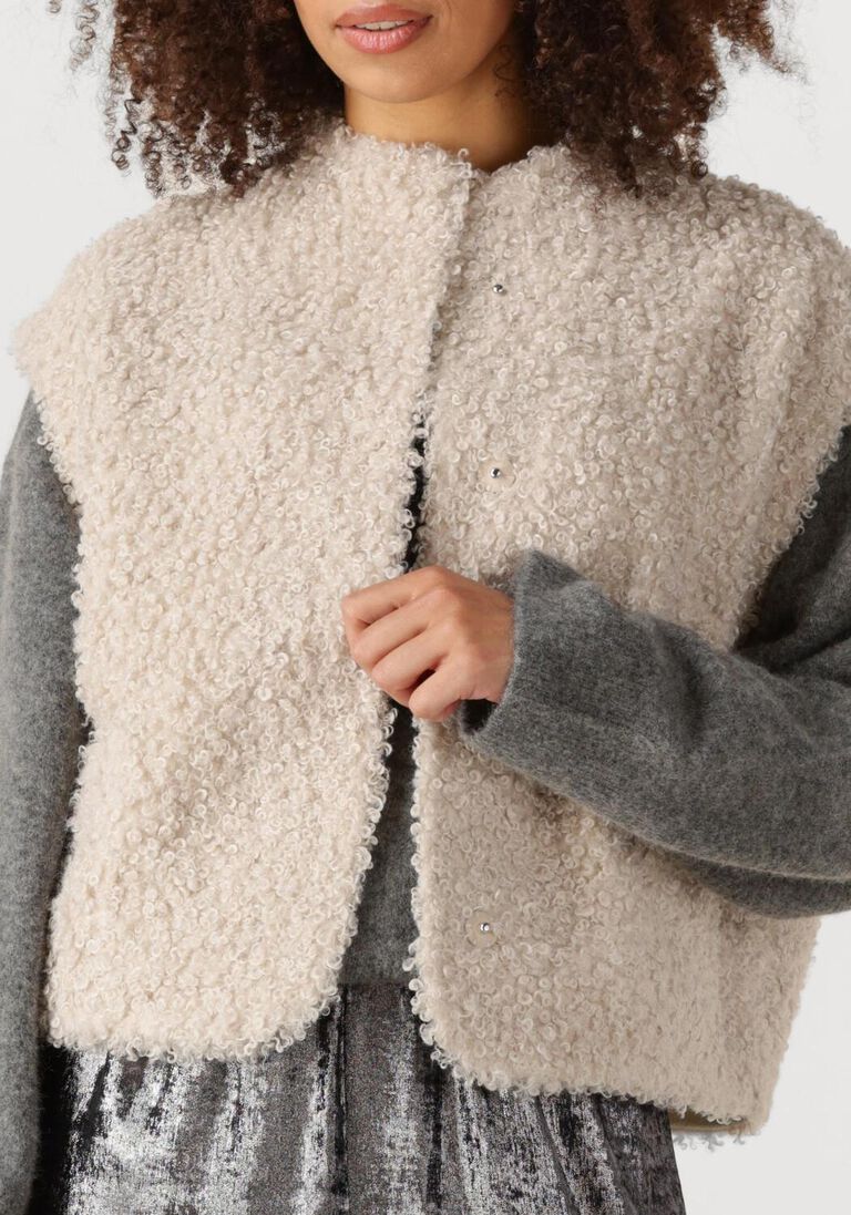 ecru knit-ted gilet joshie