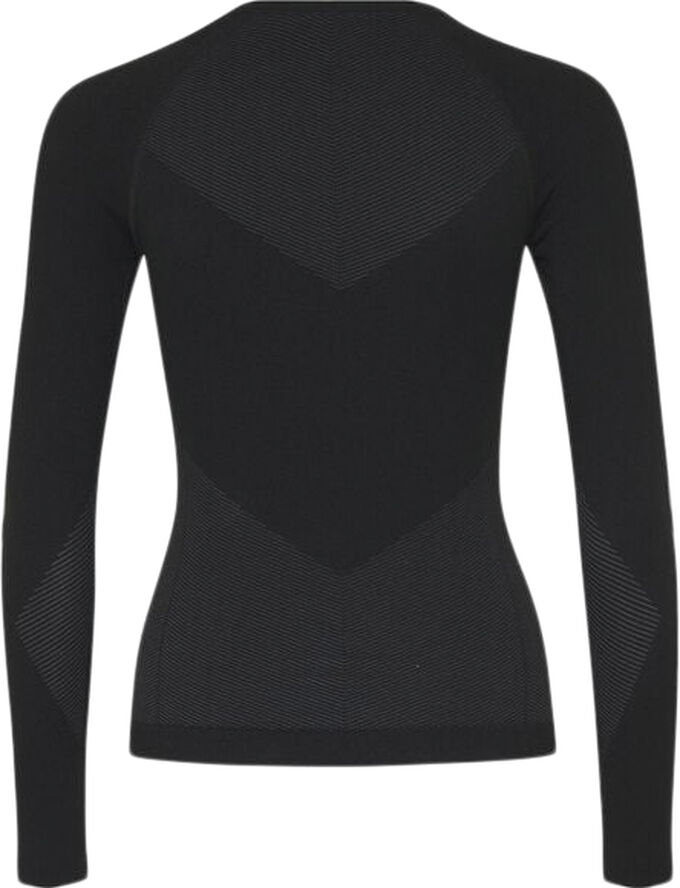 Hummel First Seamless Jersey L/S Sort