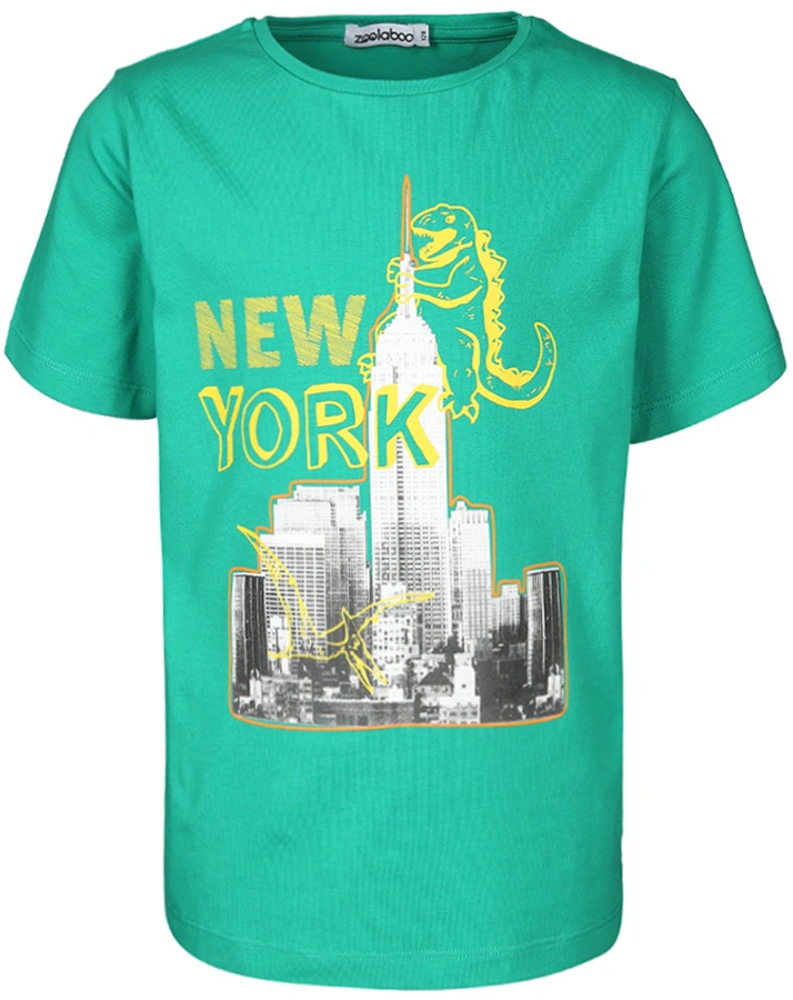 T-Shirt NEW YORK DINO in grün