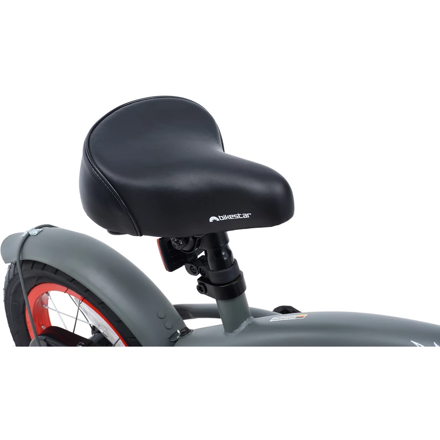Bikestar Kinderrad 12 Zoll Cruiser grau