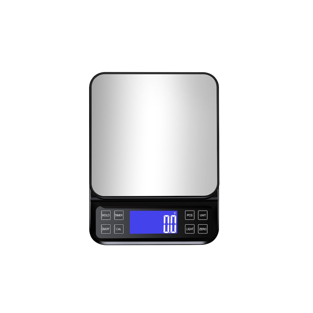 Multifunksjonell elektronisk digital vekt 10 kg/1g