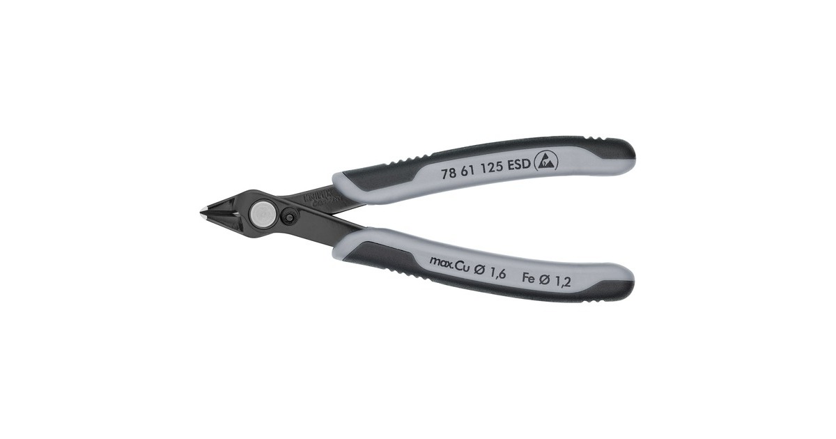 KNIPEXElectronic Super Knips 7861125 ESD elektronica-tang