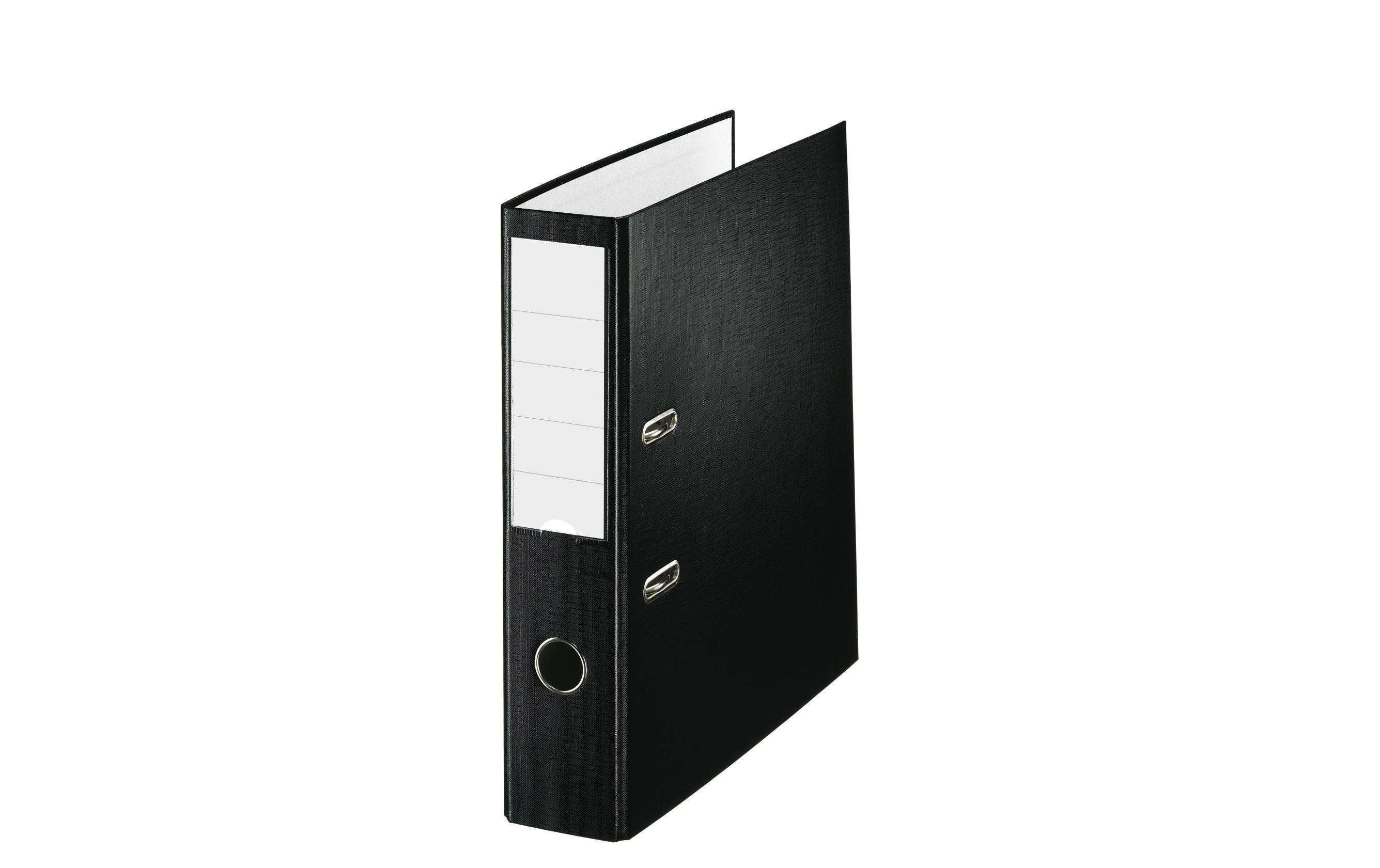 Ordner Swiss Edition ECO 7.5 cm, SchwarzKlassischer Ordner in Schwarz