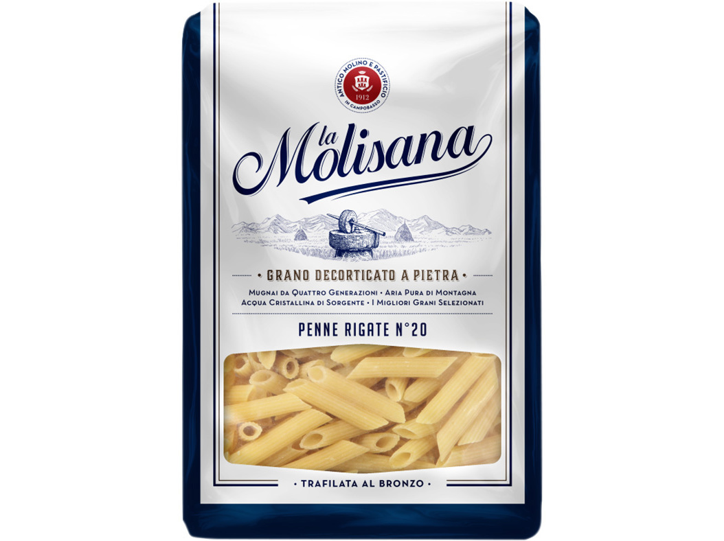 MASSA LA MOLISANA PENNE RIGATE 500G