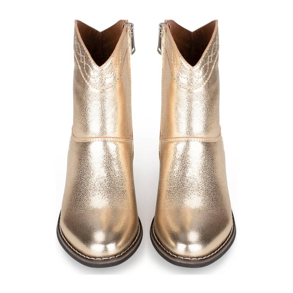 PS Poelman Bilaleren cowboylaarzen goud