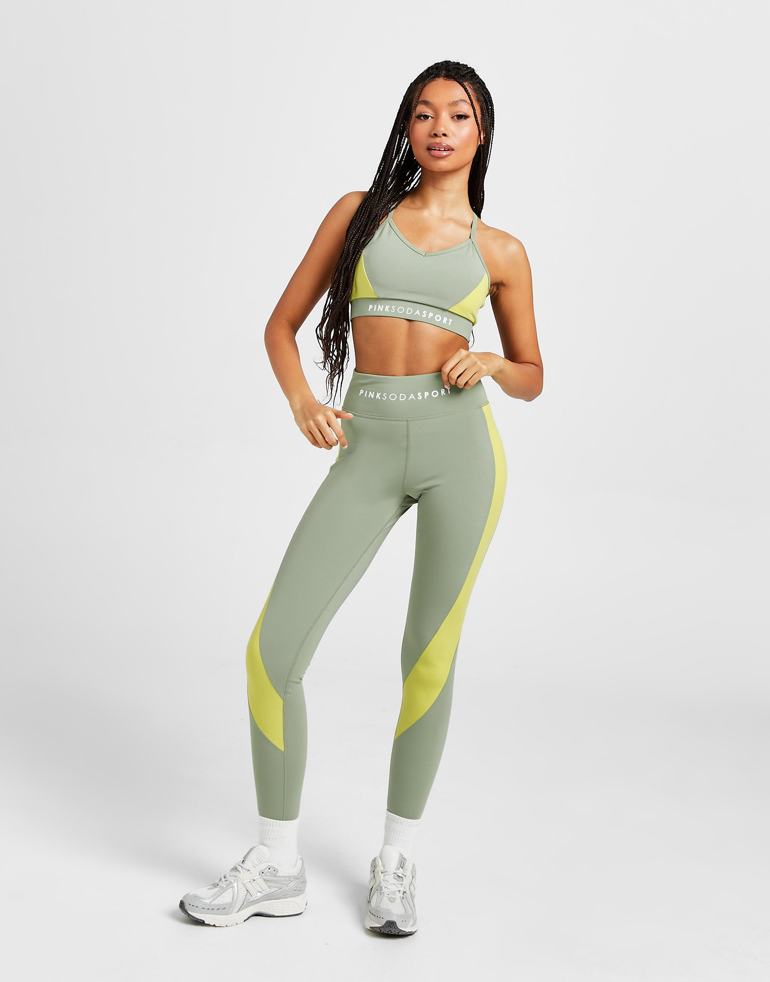 Pink Soda Sport Brassière Sport Jova Colour Block Femme