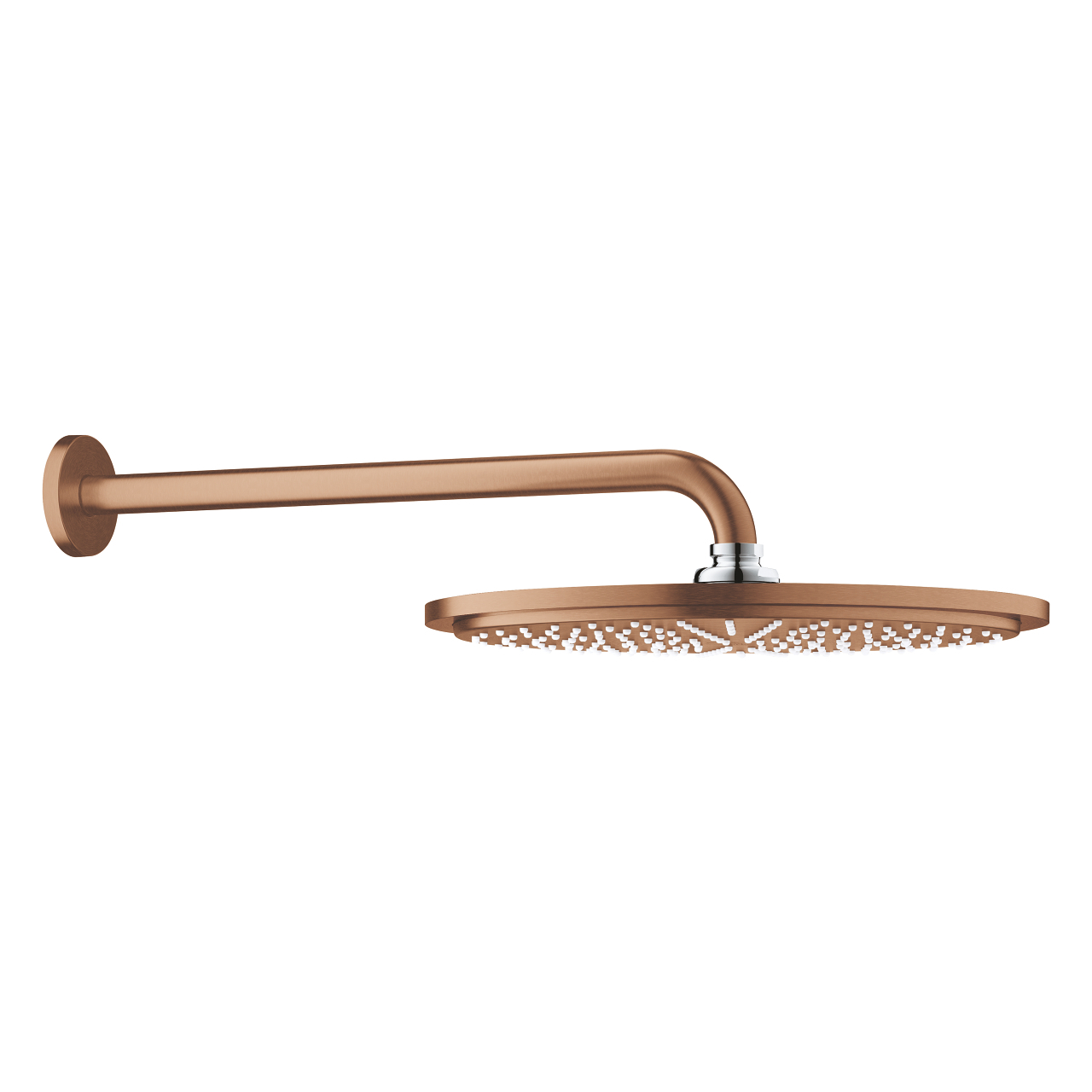 Grohe Rainshower hoofddouche met douchearm brushed warm sunset