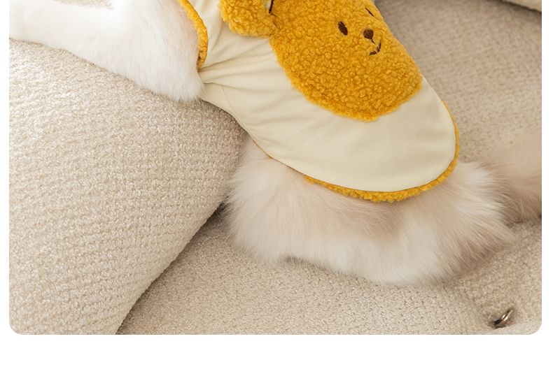 Cissilli - Bear Chenille Pet Top