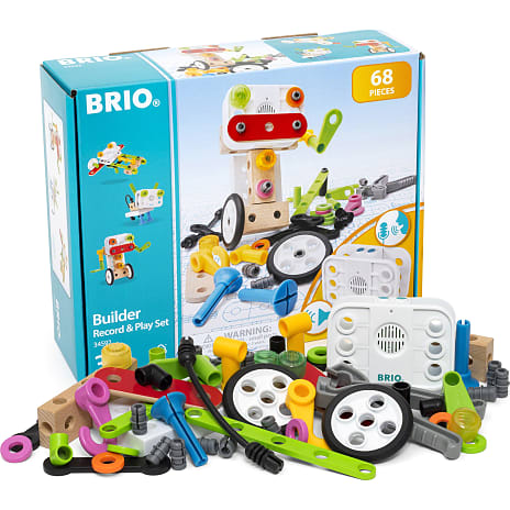 BRIO 34592 Builder legesæt med optager og afspiller