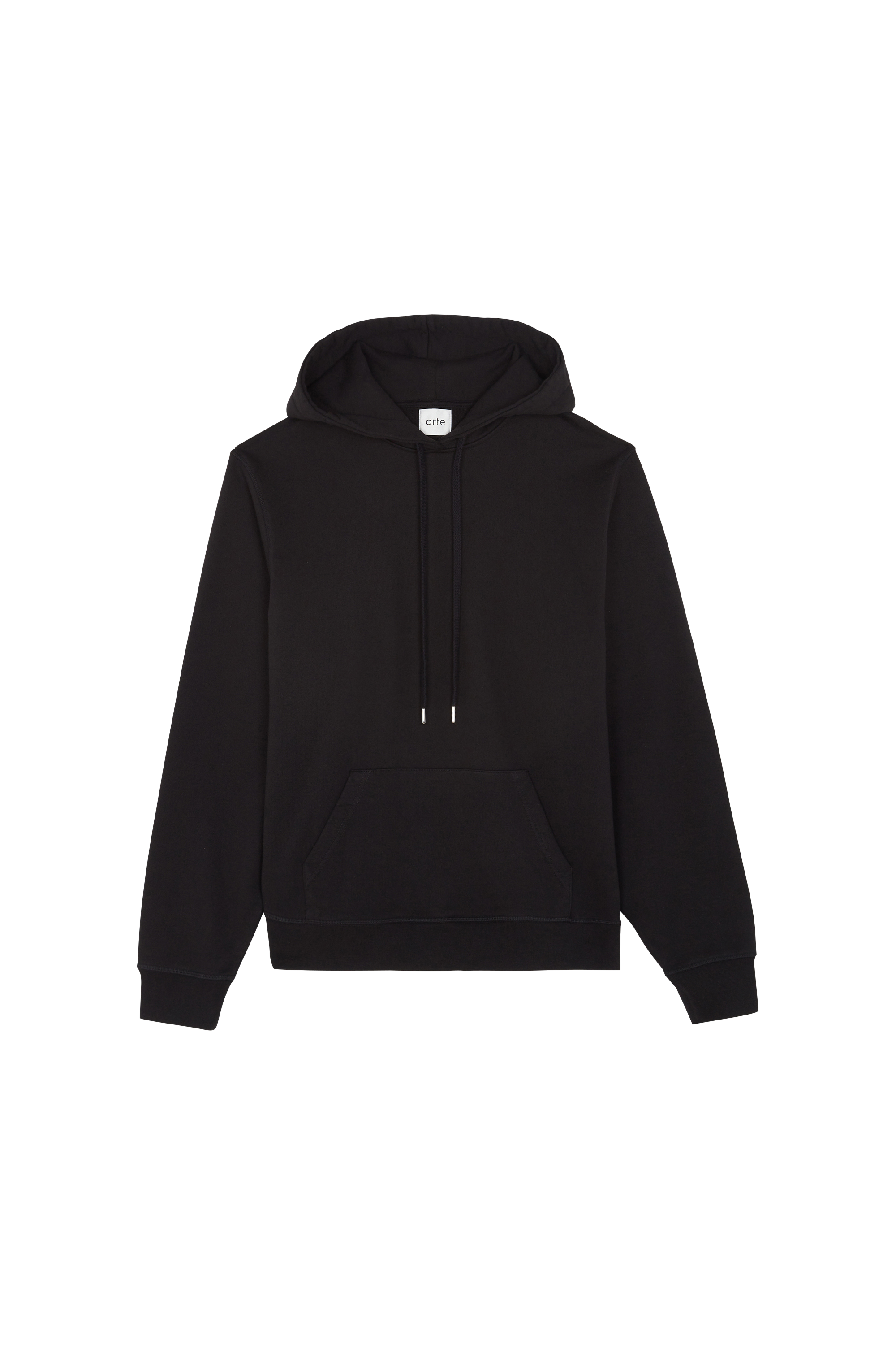 ARTE ANTWERP Hoodie Circles Men Back  Noir