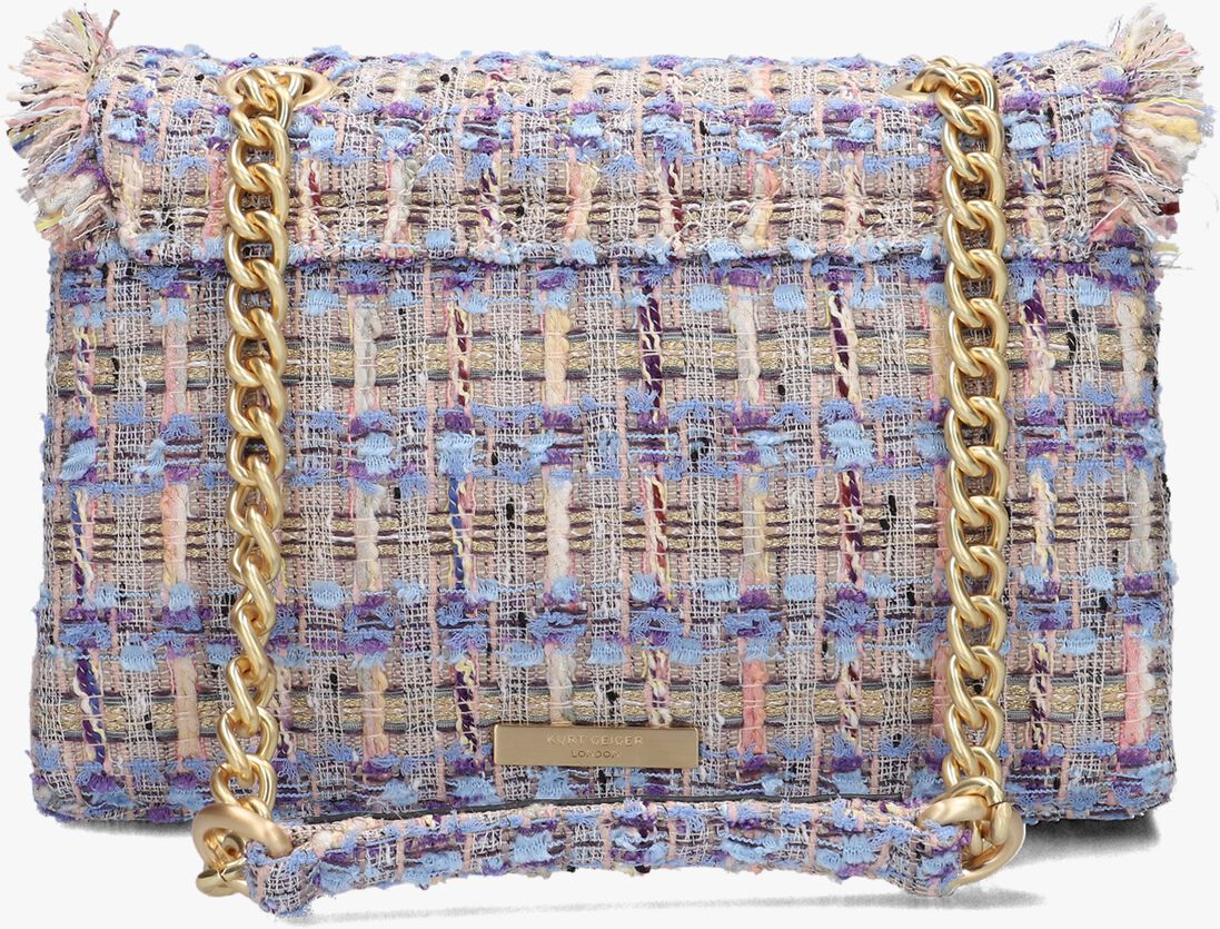 KURT GEIGER LONDON lila kurt geiger london schoudertas tweed kensington bag