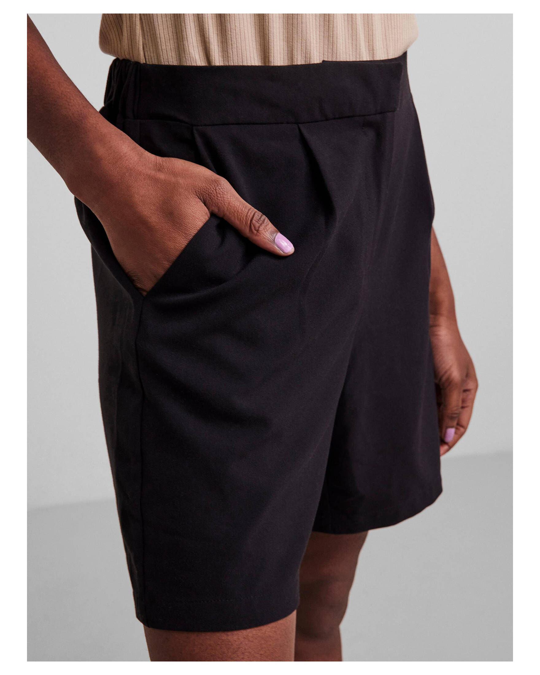 YAS| Damen Shorts YASHELEN MW LONG SHORTS S.