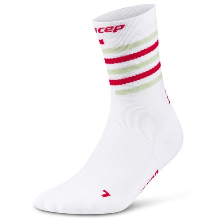 CEP Dame Strømper The Run Limited 2024 Mid Cut Sock Hvid