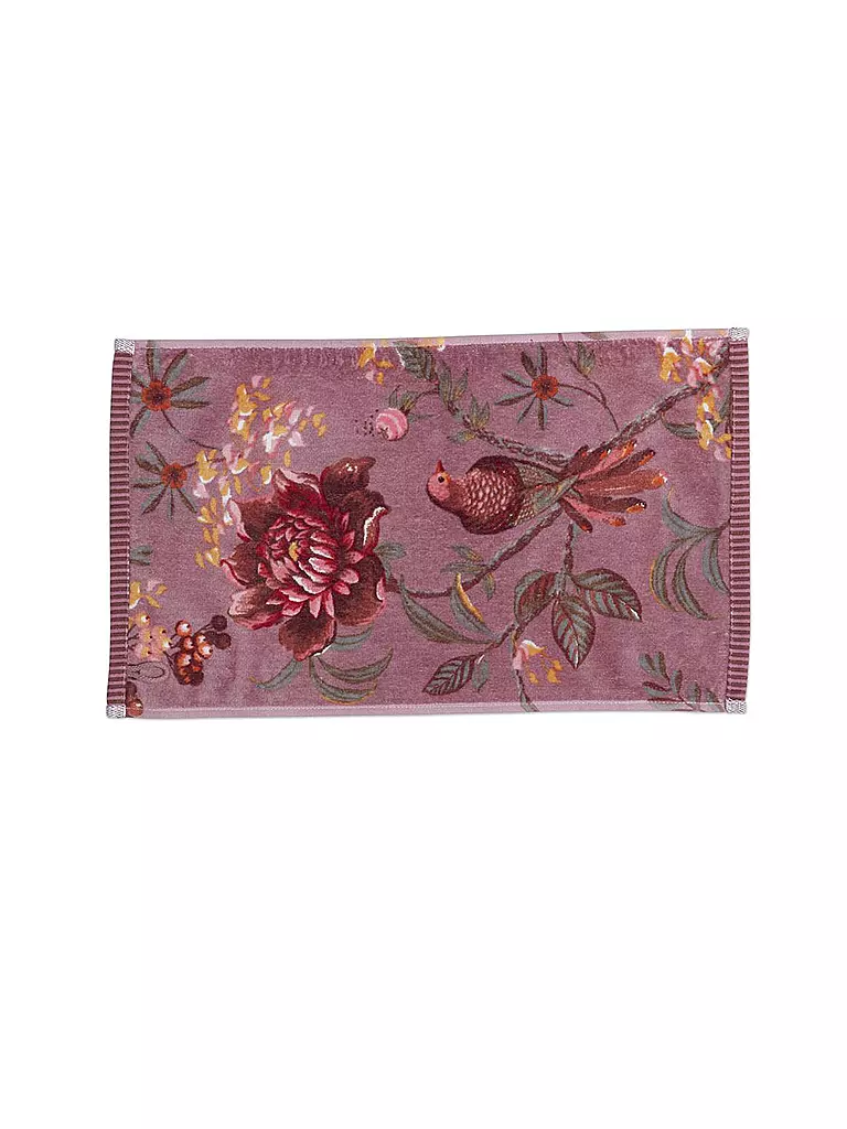 PIP STUDIO Gästetuch 30x50cm SECRET GARDEN Mauve beere