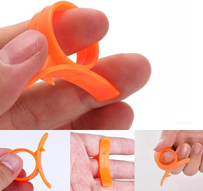 Orangen Schäler Schalen Entferner Peeler Ring Anritzer Schälhilfe für Zitronen / Mandarinen / Grapefruits / Clementinen