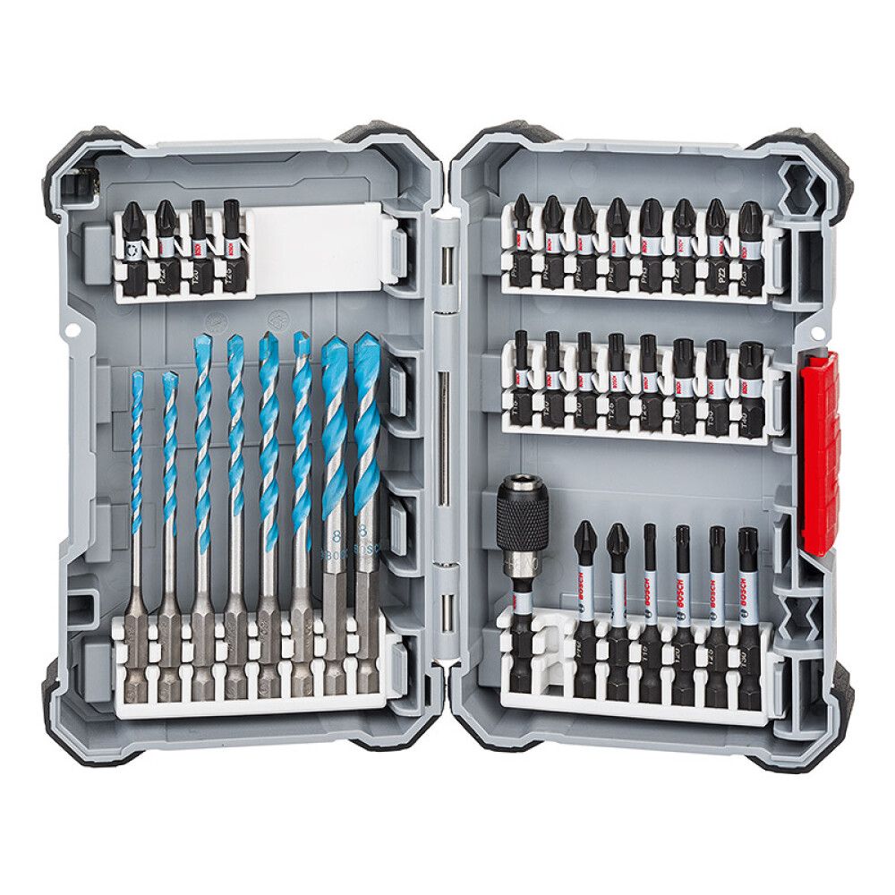 BOR- & BITSSETT BOSCH HEX MULTICONSTRUCTION 35 DELER
