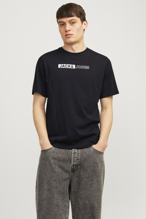 Jack & Jones zwarte heren t-shirt
