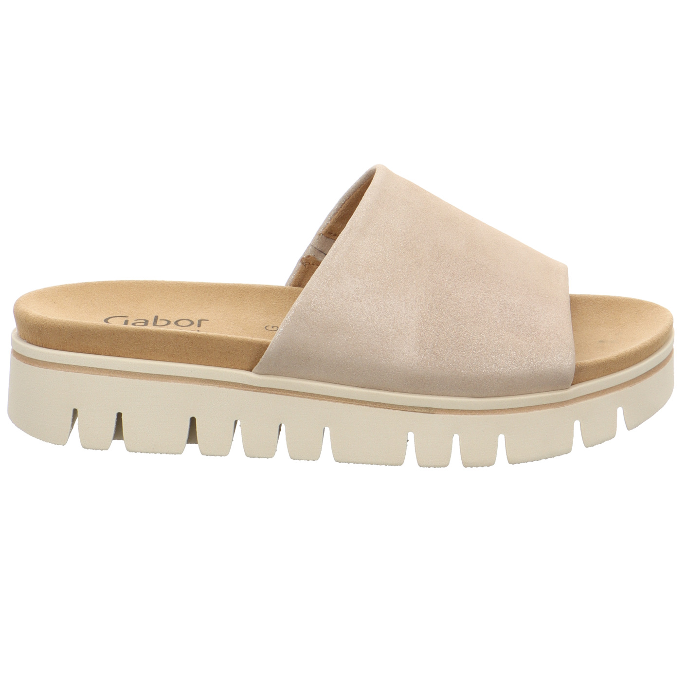 Plateau Pantolette beige