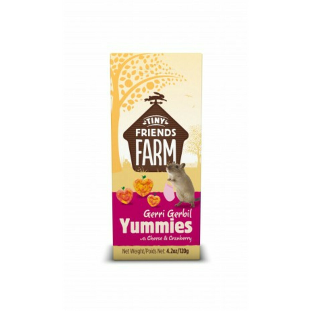 Tiny Friends Farm Gerri Gerbil Yummies120 gr