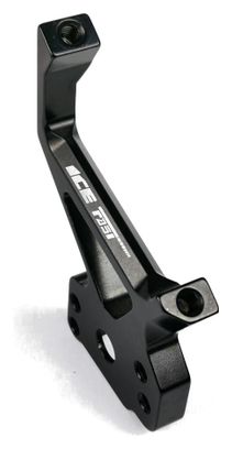 Adaptateur de Frein à Disque Ice Fast CNC 10 mm Noir