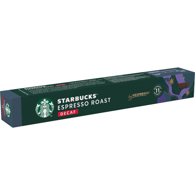Starbucks Nespresso decaf espresso roast capsules