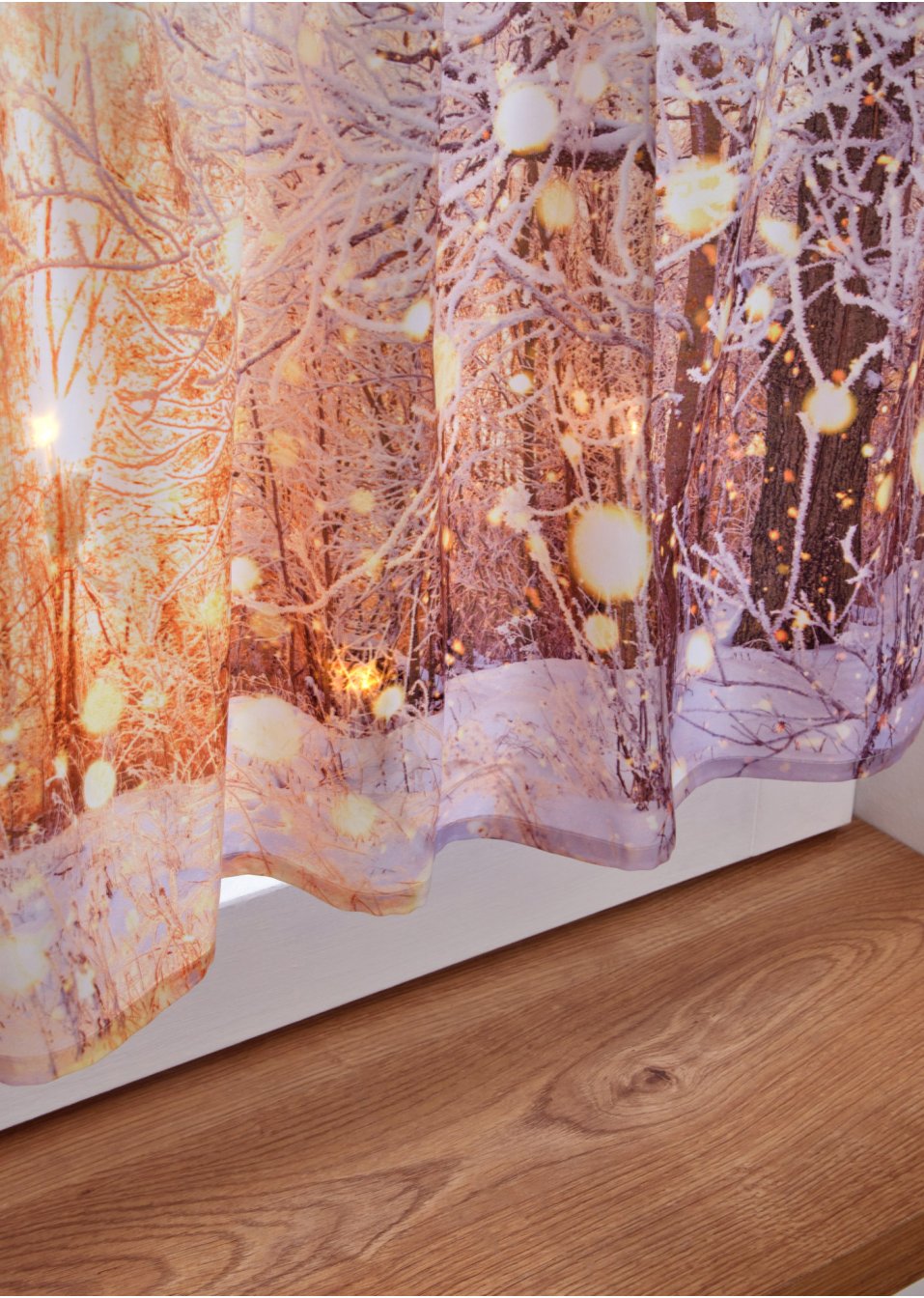 Brise-bise LED avec impression numérique