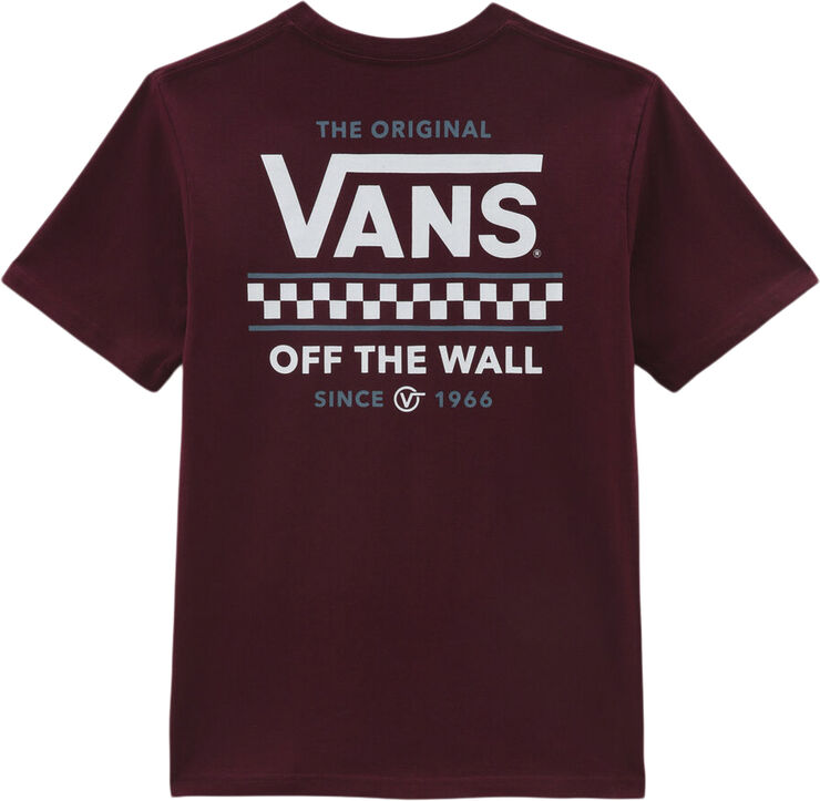 Vans Stackton T Shirt Rød