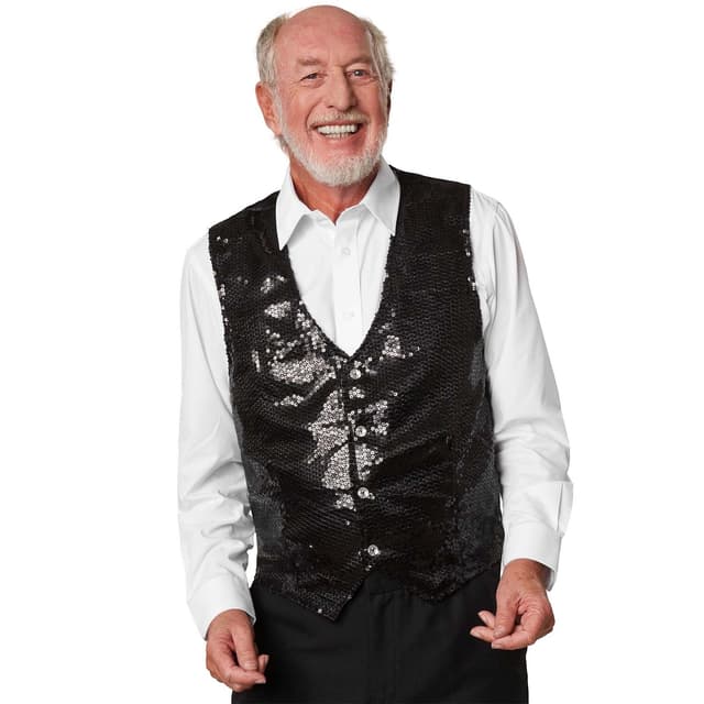 Paillet vest herrer