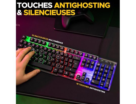 THE G-LAB - Clavier gamer KEYZ NEON