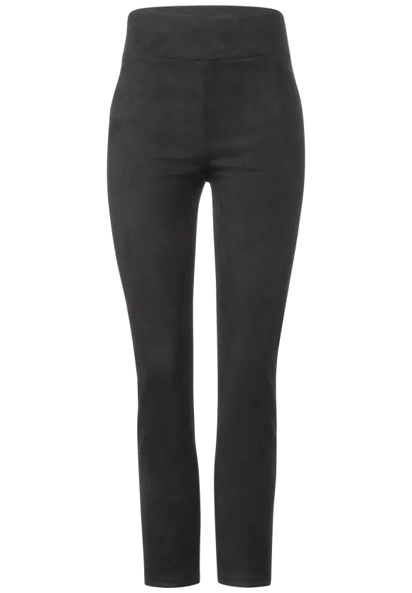 Skinny Fit Leggings - Black