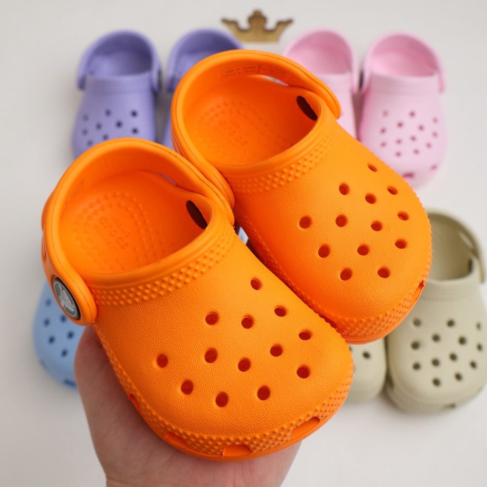 Køb Crocs Orange Zing Classic Clog