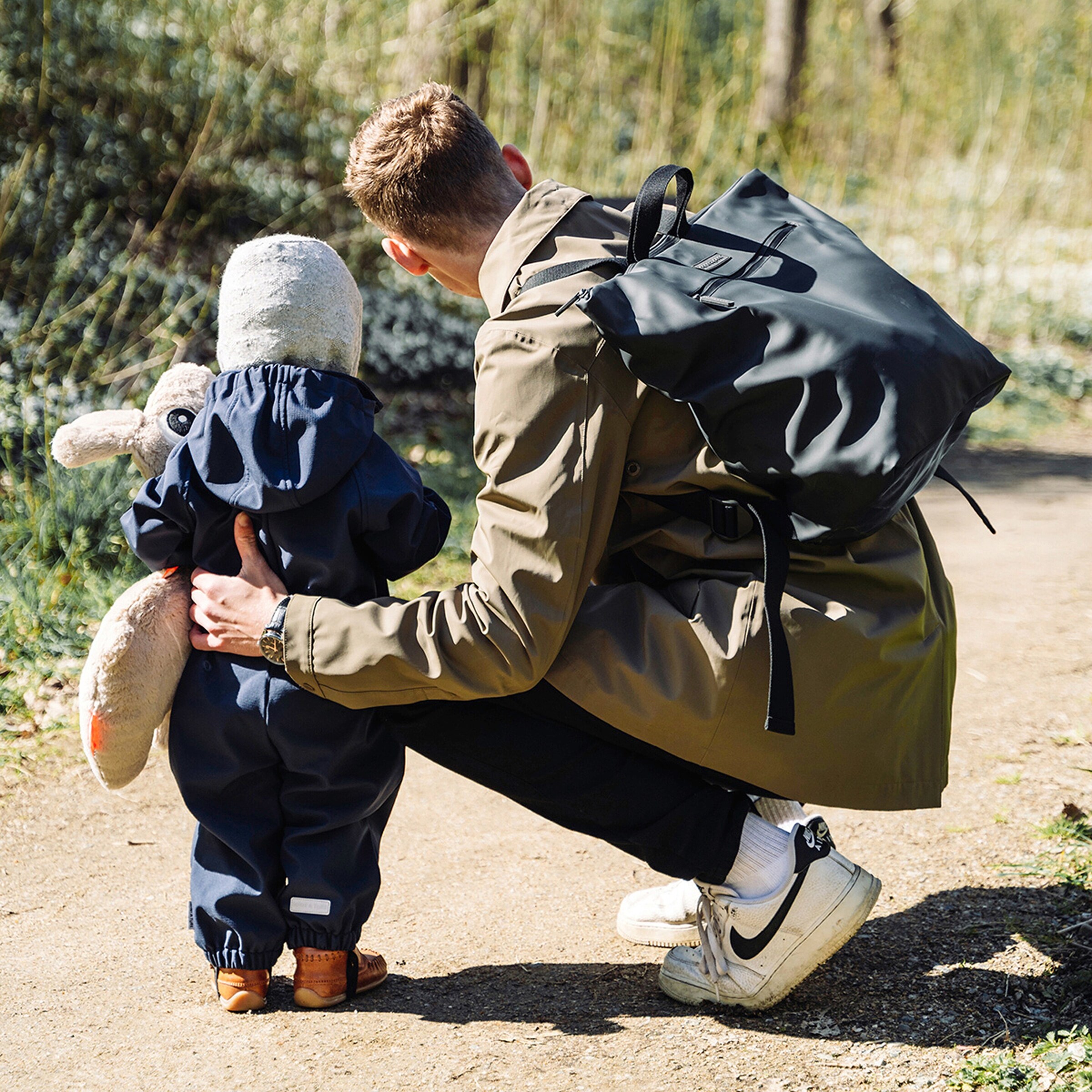 Done by Deer Wickelrucksack schwarz
