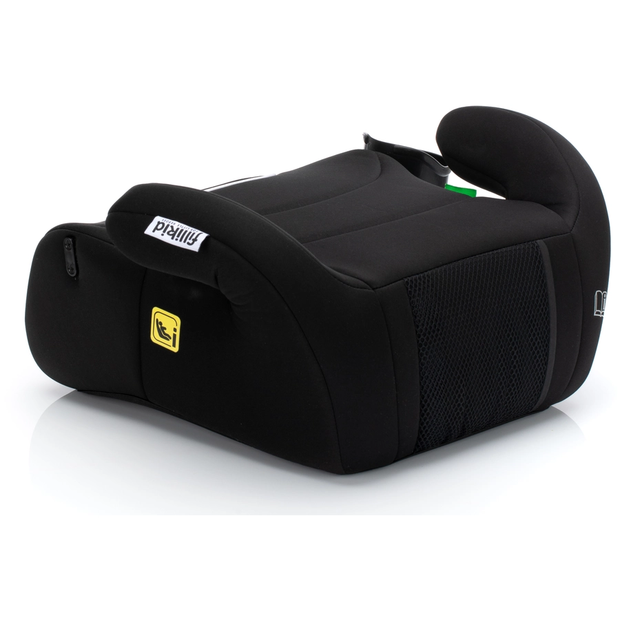 fillikid Sitzerhöhung i-Size mit Gurtfix ohne Isofix schwarz