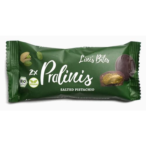 Lini's Bites BIO Salted Pistachio Pralinis glutenfrei