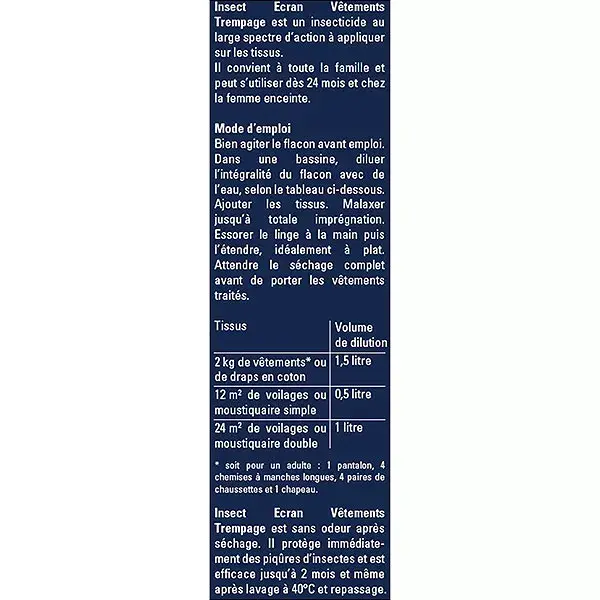 Repelente de Mosquitos para Tela de Proteção contra Insetos em Roupas, Inseticida Concentrado para Imersão, 200ml