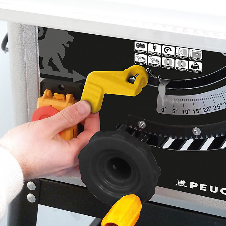 Scie sur table Peugeot Energysaw-254B3 1800W