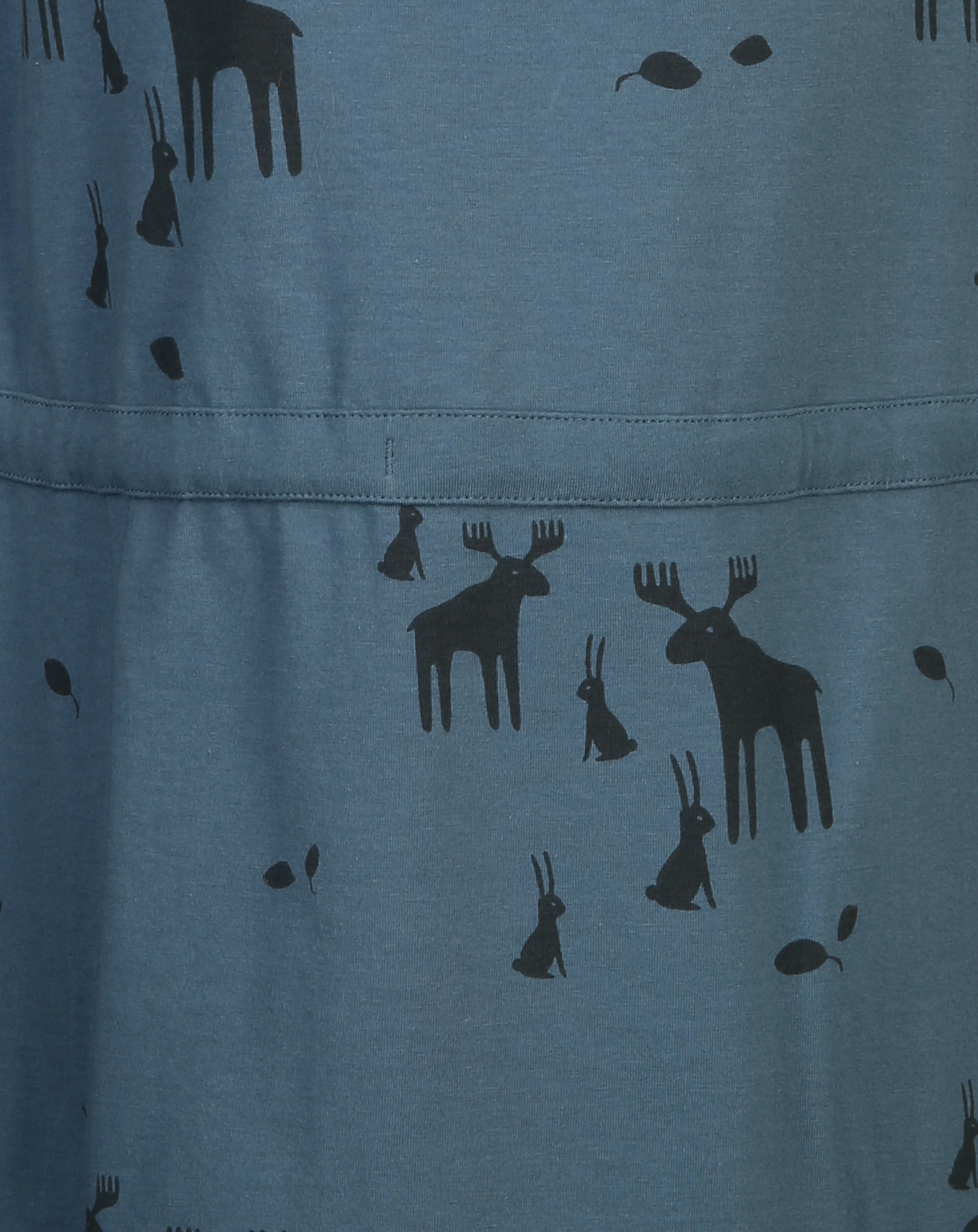 Kurzarm-Kleid KIRKAS in real teal