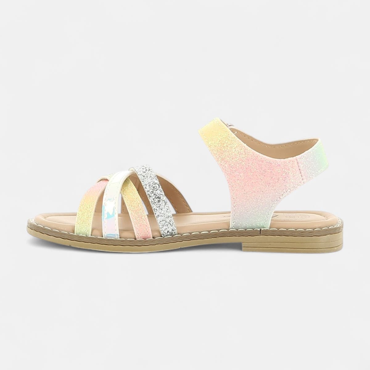 Nu-pieds Fille multicolore