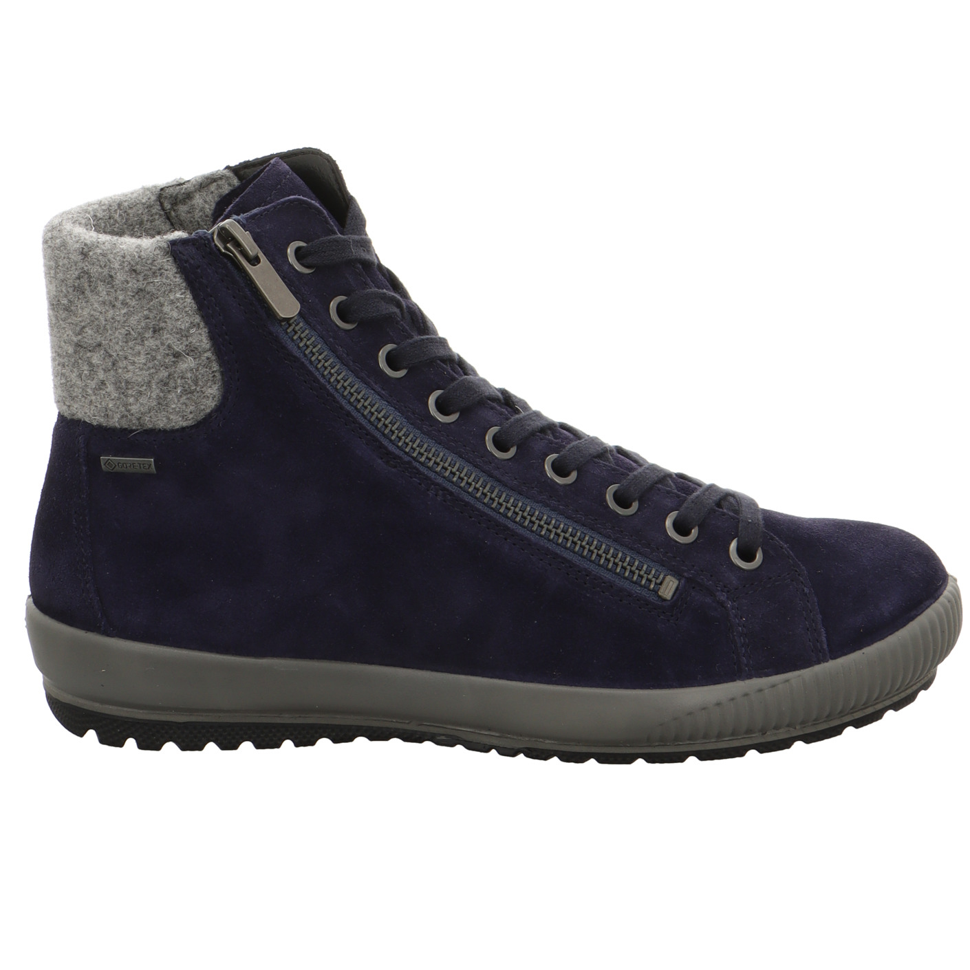 Schnürboots blau