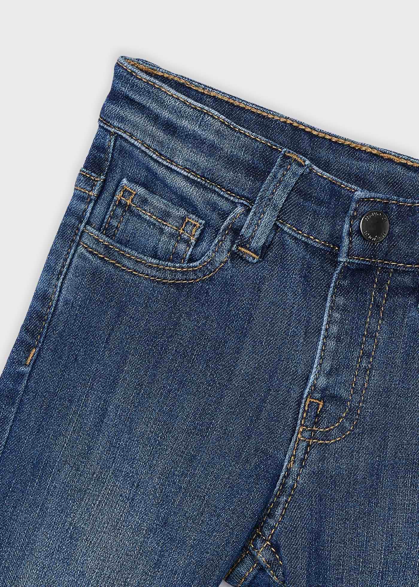 Calça jeans slim fit Better Cotton para meninos, denim médio