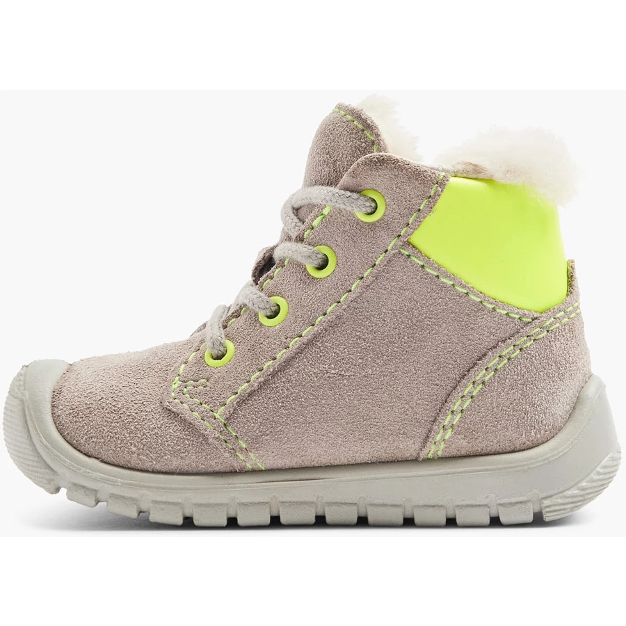 Elefanten Lauflernschuh Soxx Summy perla neon yellow