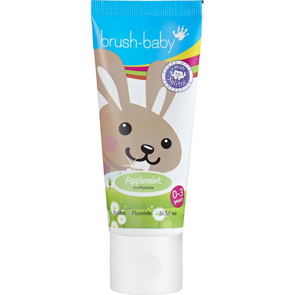 Brush-BabyBrush-Baby   Kleinkindzahnpasta Apfelminze