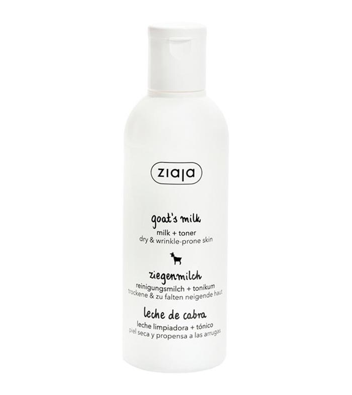 Ziaja - leite de limpeza e tônico com leite de cabra 200ml