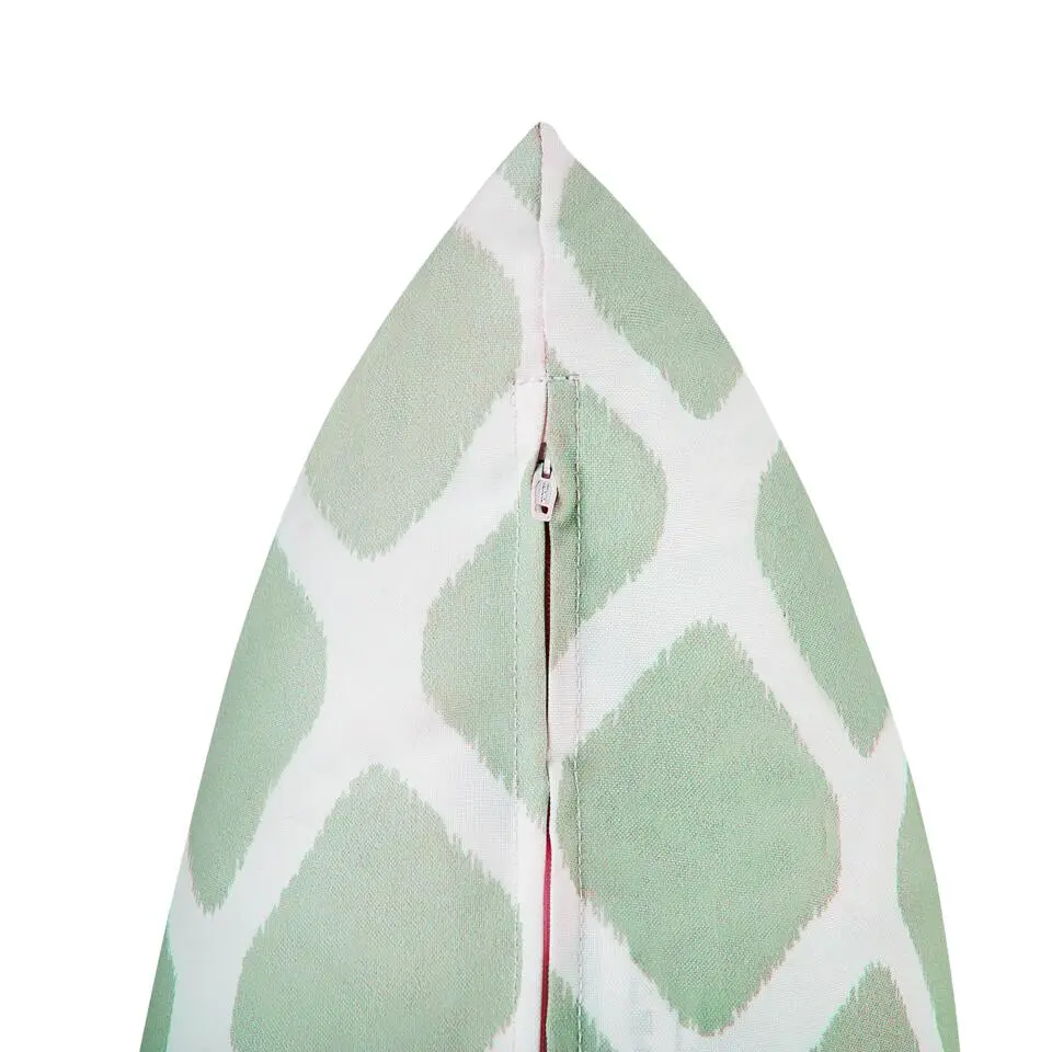 KALAMOS - Tuinkussen set van 2 - Groen - 40 x 70 cm - Polyester